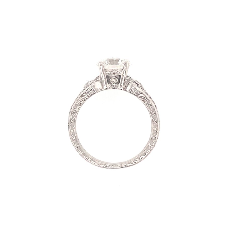 Platinum Diamond Solitaire Ring