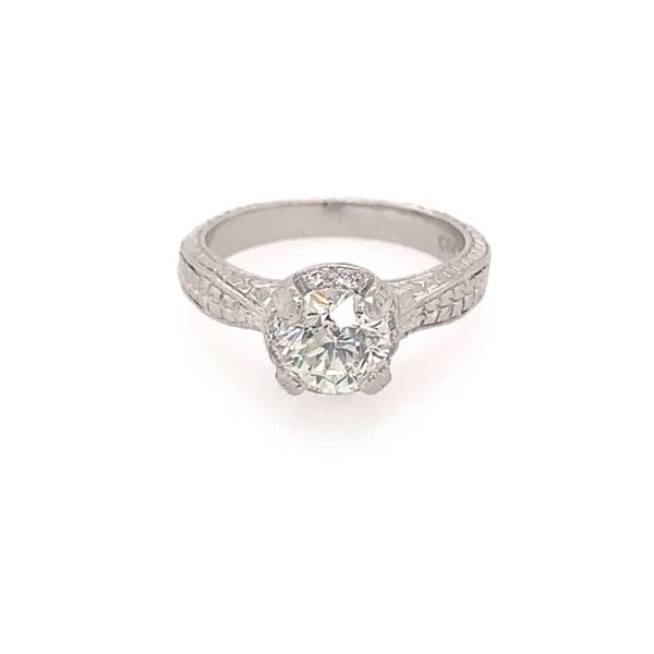 Platinum Diamond Solitaire Ring